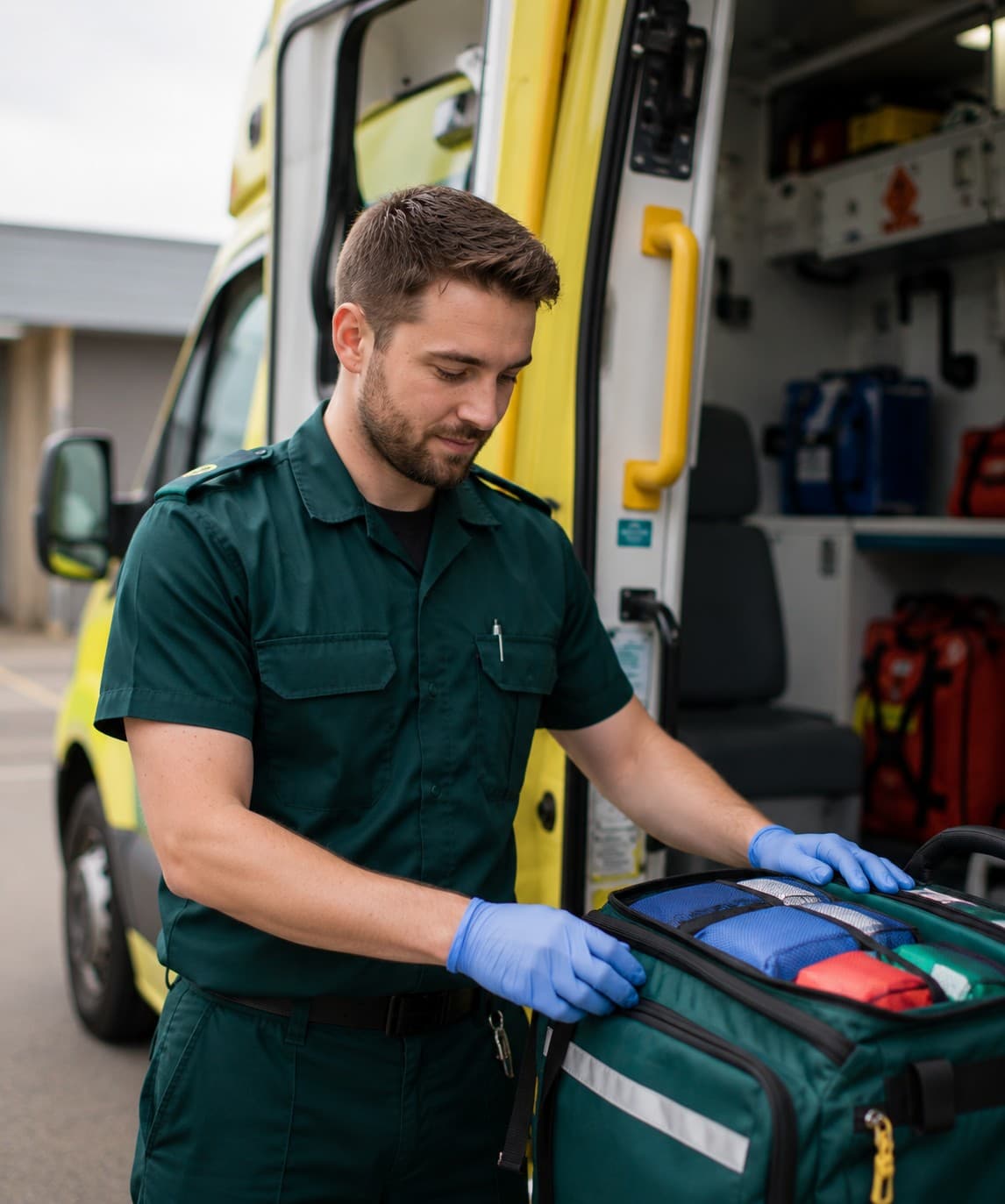 Ambulance & theatres — NHS professional portrait